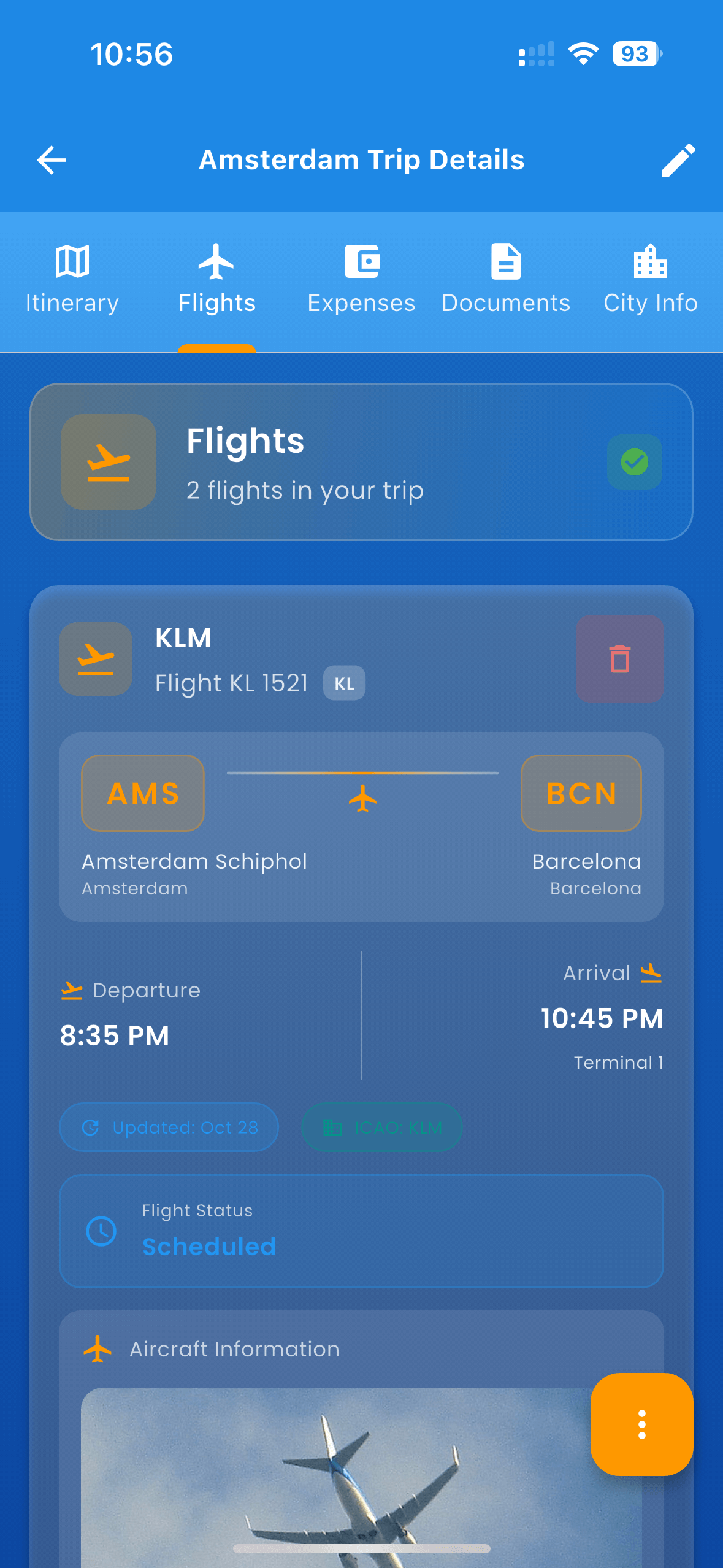 Travel Planner Routly AI trip detail image